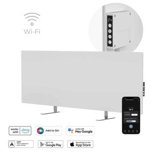 Aeno Premium Eco Smart AGH0003S sähköpatteri 700 W, Wi-Fi, harmaa