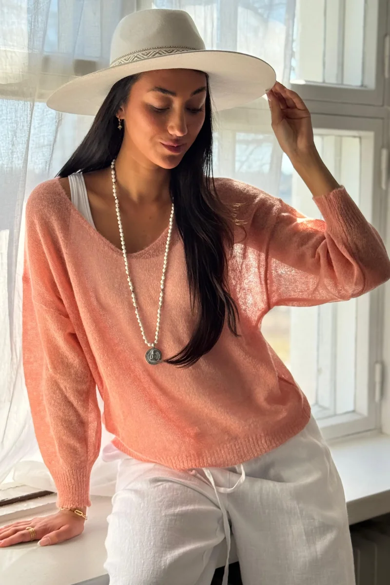 Amelie neule, aprikoosi - Image 6