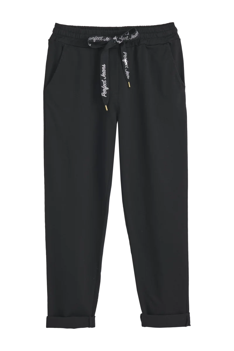 Bengaline joggerit long, musta - Image 6
