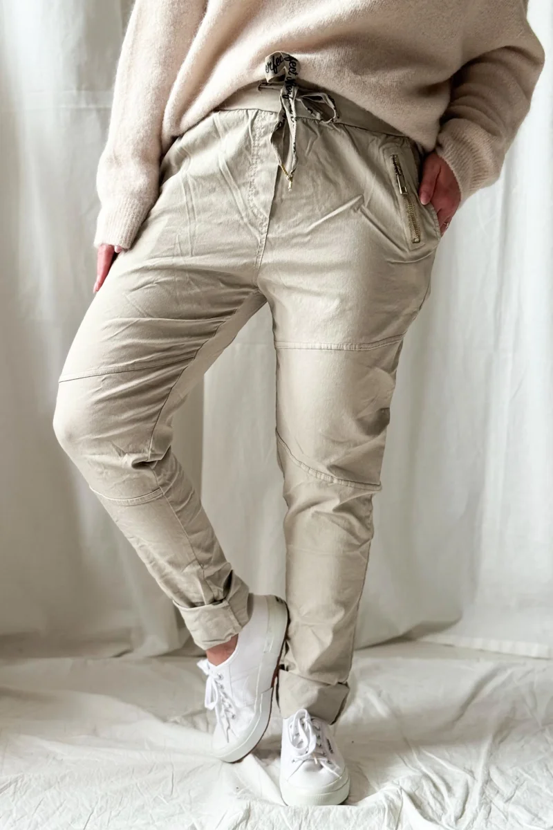 Cool joggerit, beige