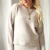 Honeybun neule, light beige