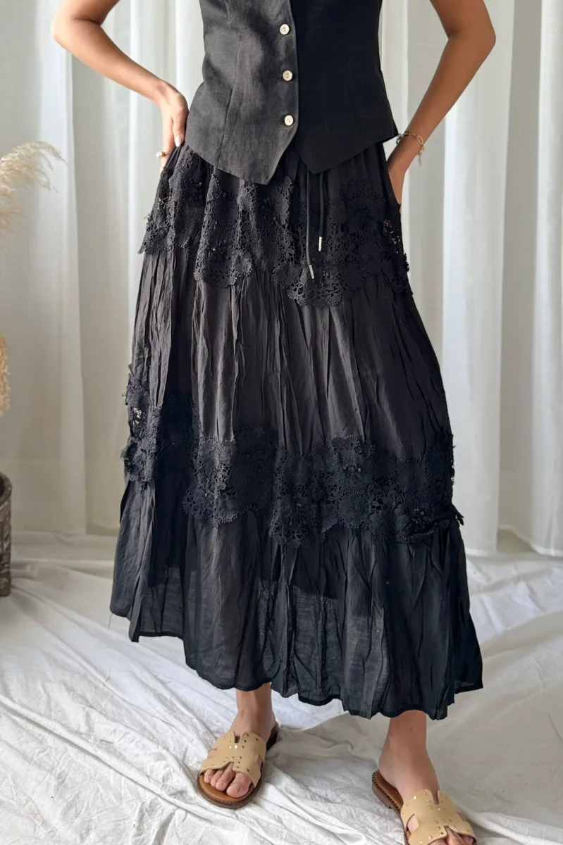Lovely Lace hame, musta - Image 2