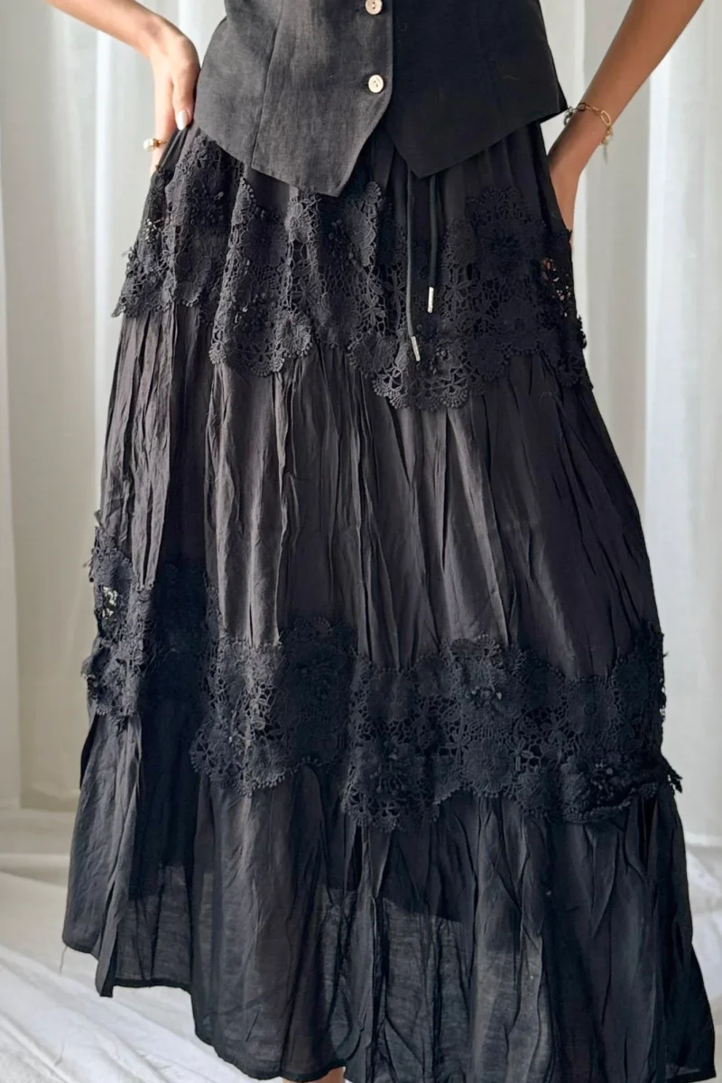 Lovely Lace hame, musta - Image 5