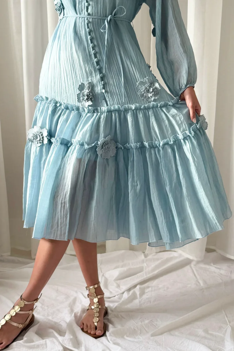 Monique mekko, sky blue - Image 4