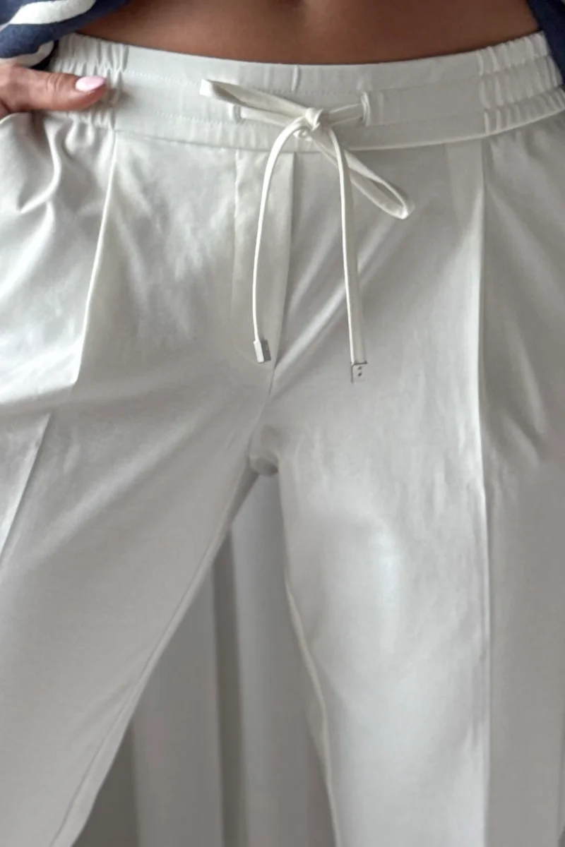 Myriel stretch housut, cream - Image 3