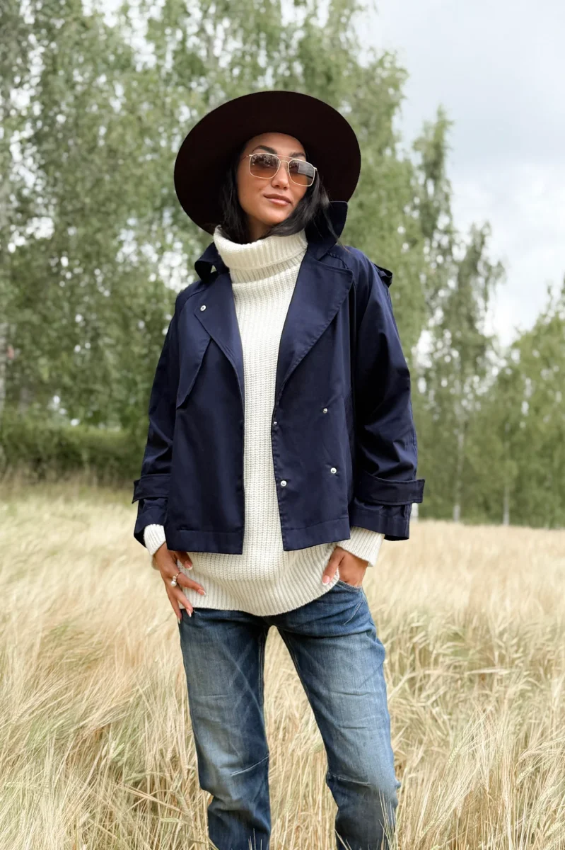Oxford trenssitakki, navy