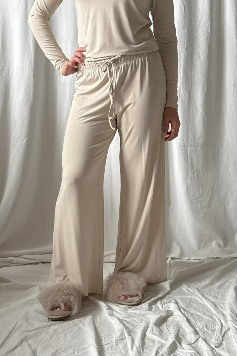 Bamboo Relax housut, beige