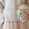 Mira olkalaukku, off white