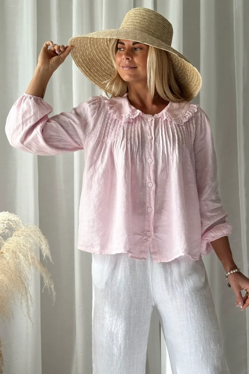Alivia pellavapaita, cool pink