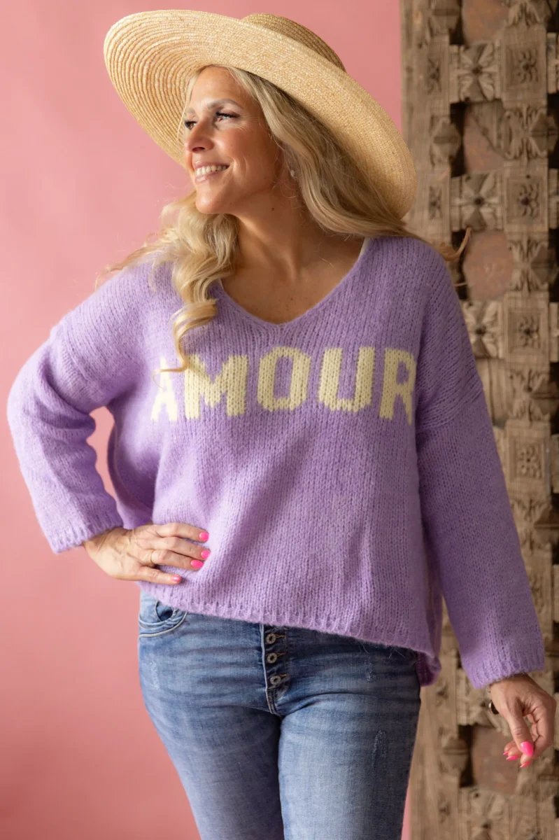 Amour neule, lavender