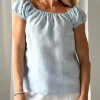 Isabel pellavapaita, oxford blue